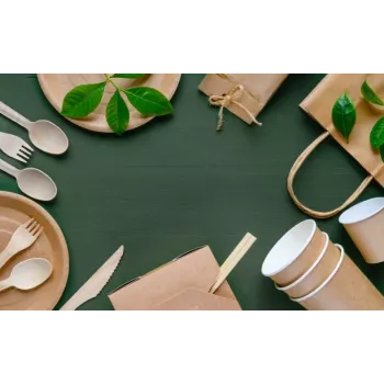 GoGreen kompostoitavat ruokolehdet 20 kpl luonnolliset pillit