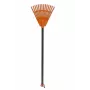 HORTUS pieni käsiharava kahvalla, oranssi, 20 cm pää, 14 piikkiä
