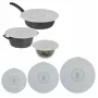 ASI COLLECTION silikonikansisetti 3 kpl Ø20/26/30 cm harmaa