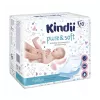 Kindii Pure & Soft vaihtoalustat 60x60 cm, 10 kpl:n pakkaus, vedenpitävät kertakäyttöalustat, valkoinen