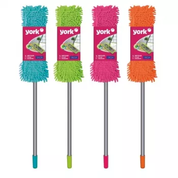 YORK lattialasta SALSA – 35 cm kumiharjainen lastapää koville lattioille