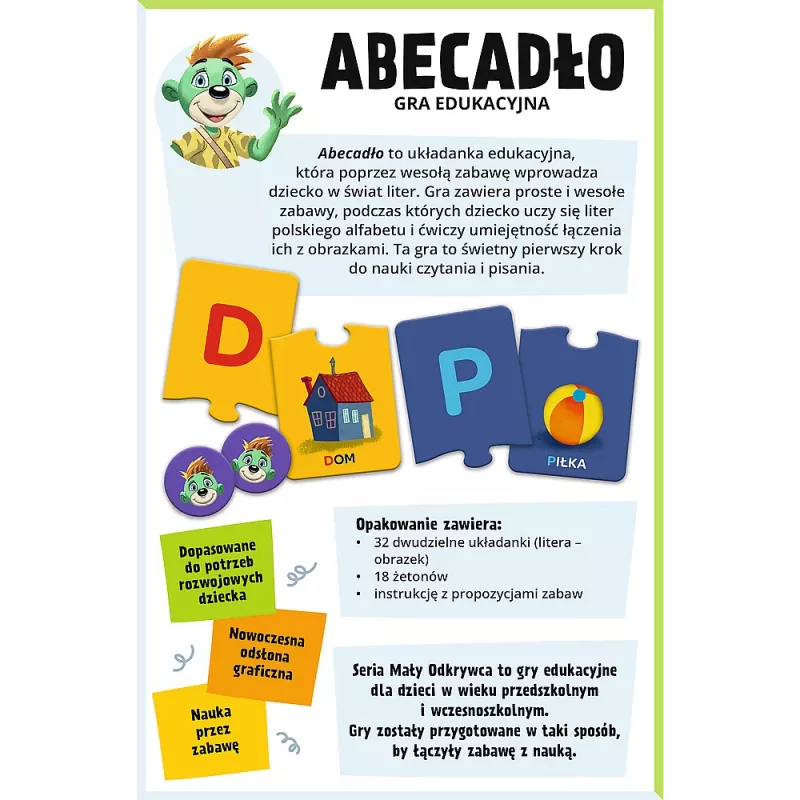 TREFL Little Explorer Alphabet oppimispeli