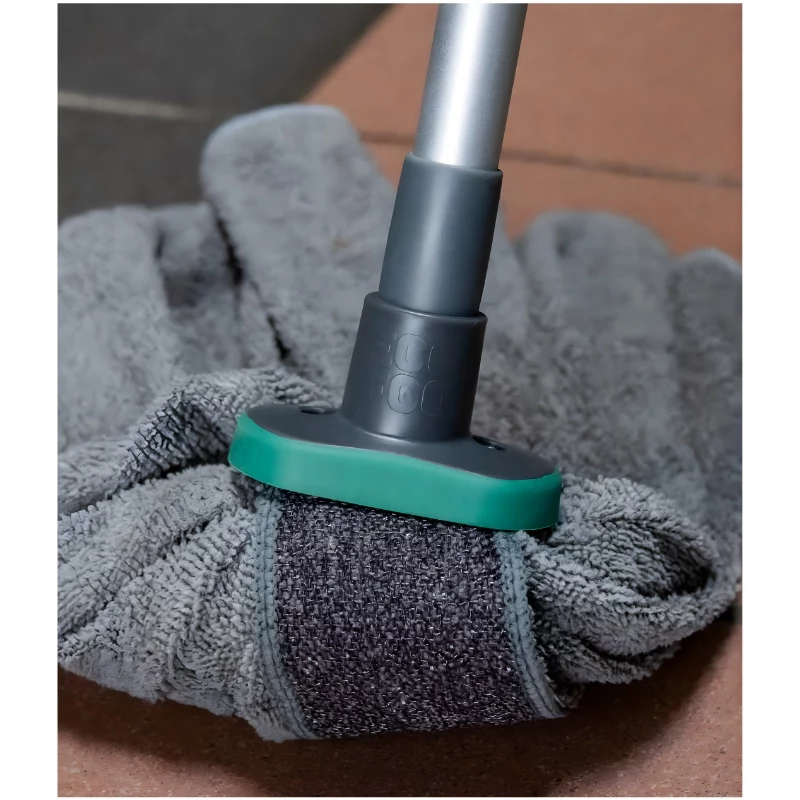 Mikrofiber-lattiamopin pää teleskooppivarrella Eco Ego CIRCULAR RUBI