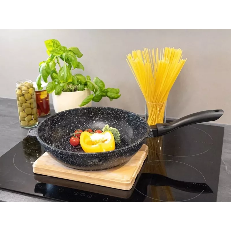 Zilner ZL-8635 Marble 17-osainen keittosarja, musta