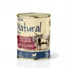 NATURAL nauta riista ja kurpitsa - märkäruoka koirille - 800g