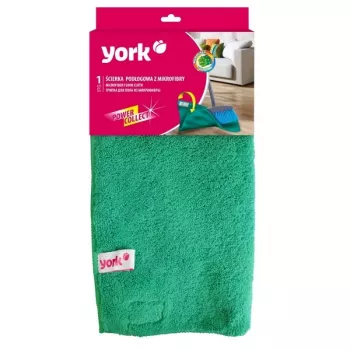 YORK PowerCollect mikrofiberlattianpuhdistusliina 50x60 cm sininen