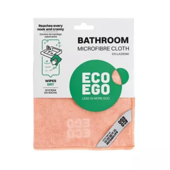 ECO EGO mikrofiberpuhdistusliina kylpyhuoneeseen, 30x30 cm, sininen