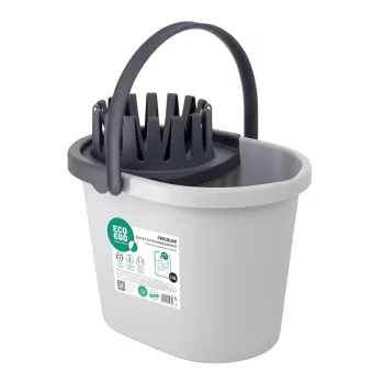 Eco Ego soikea ämpäri pyöreällä painonapilla