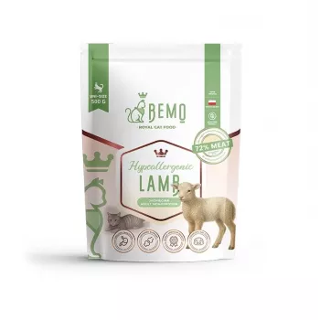 BEMO Cat hypoallergeeninen lammas - kuivaruoka kissoille - 500g