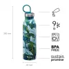 Aladdin X Naito Chilled Thermavac 0,55L ruostumaton teräs termospullo Goldfish Green