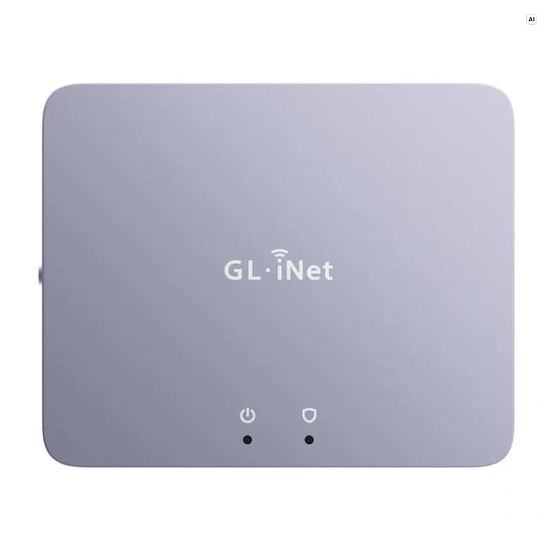 GL.iNet GL-MT5000 AX5400 Wi-Fi 6 Dual-Band WLAN-reititin 2,5G Multi-Gigabit-liitännöillä, OpenWrt, WireGuard VPN, 1GB RAM, 8GB eMMC