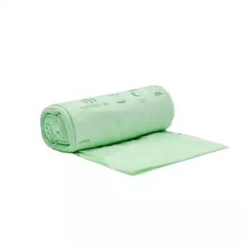 BioBag kompostoituvat biojätepussit 30L, 25/rulla, 50x60 cm, 12 mikronia, vihreä