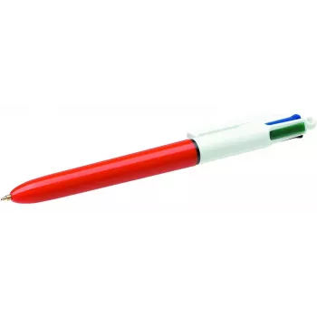 BIC 4 Colours Original -painokuulakynä sisäänvedettävällä mekanismilla, 0,30 mm, sininen/punainen/vihreä/musta (982867)