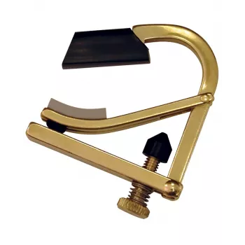 Shubb C7B Partial Capo for Acoustic Guitar - Brass