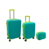 ORDINETT lipastokomero 3 kpl sarja, 60L + 43L + 15L, vihreä