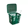 BIOBAG biojätekori MaxAir 7L 24x19,7x20,5cm vihreä