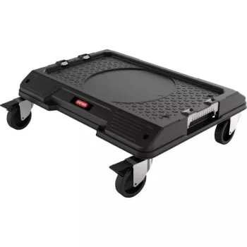 KETER DIY Connect kuljetuskärry 55,7x43,7x16,4 cm, musta/punainen, IP54, 30 kg kantavuus