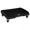 KETER DIY Connect kuljetuskärry 55,7x43,7x16,4 cm, musta/punainen, IP54, 30 kg kantavuus