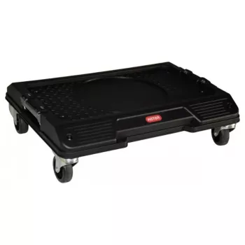 KETER DIY Connect kuljetuskärry 55,7x43,7x16,4 cm, musta/punainen, IP54, 30 kg kantavuus