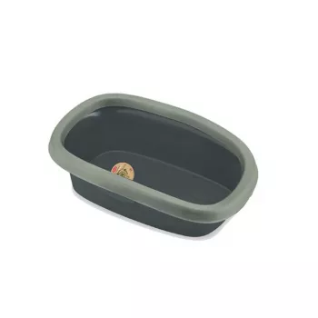 STEFANPLAST kissanvessa Sprint 10 43x31x14 cm harmaa/vihreä