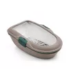 STEFANPLAST kissanvessa Furba Chic 59x39x22 cm vaaleanharmaa/vihreä