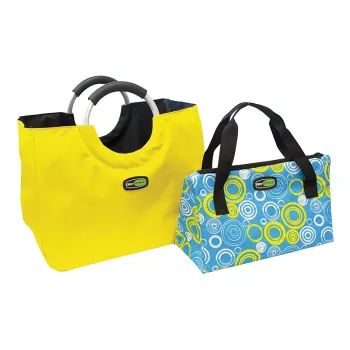 GIOSTYLE Bag In The City lämpölaukkusetti, lajiteltu, sininen-keltainen/keltainen-sininen