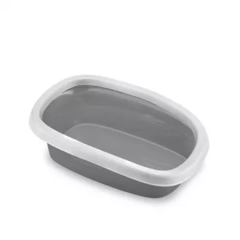 STEFANPLAST kissanvessa Sprint 20 58x39x17 cm valkoinen/harmaa