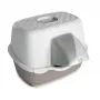 STEFANPLAST kissanvessa Tres Chic Outdoor 56x54,5x39cm valkoinen/vaaleanharmaa