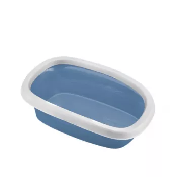 STEFANPLAST kissanvessa Sprint 20 58x39x17cm sininen/valkoinen