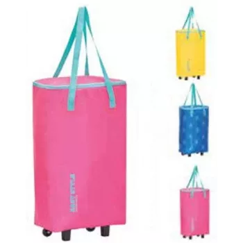GIOSTYLE Easy Style laukku-trolley lajiteltu, keltainen/sininen/pinkki