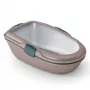 STEFANPLAST kissanvessa Furba Chic Maxi 69,5x47x26 cm vaaleanharmaa/vihreä