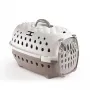STEFANPLAST Travel Chic kuljetuslaatikko lemmikeille 50x34,5x32 cm valkoinen/vaaleanharmaa