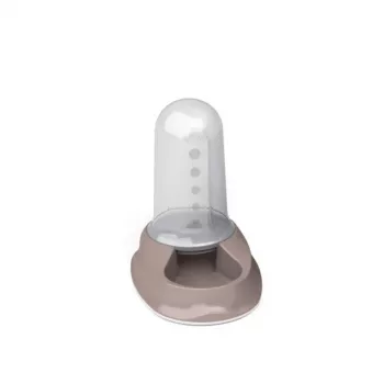 STEFANPLAST Chic ruoka-/vesiautomaatti 0,8L vaaleanharmaa