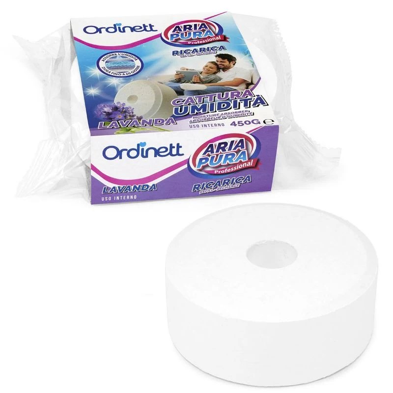 ORDINETT kosteudenpoistajan täydennyspakkaus 450 g laventeli