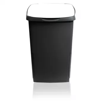 GIOSTYLE Eco Solution 45 L jäteastia, tummanharmaa/valkoinen