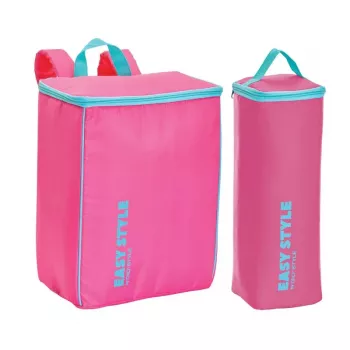 GIOSTYLE lämpöastiasarja (reppu + pulloteline) Easy Style pinkki