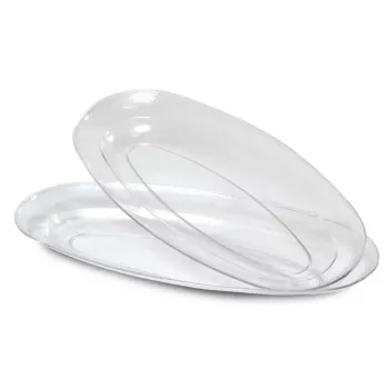 GUARDINI muovitarjottimet läpinäkyvät 2 kpl sarja Easy Bake 46x23cm