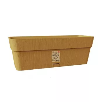 STEFANPLAST Ethica ruukkulaatikko alustalla 30x13x12 cm sinapinkeltainen