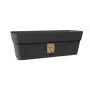STEFANPLAST Ethica kukkalaatikko ja aluslautanen 50x18x17 cm harmaa