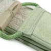 MARTINI SPA luffa- ja bambuhihnat Bambu – luonnollinen kuoriva kylpyhihna kaksipuolisella pinnalla