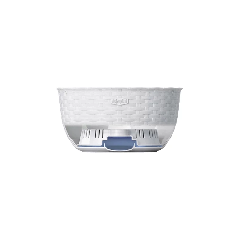 STEFANPLAST riippuva kukkaruukku Natural Ø30x14,5 cm ruskea
