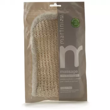 Martini Spa sisal- ja puuvillakuorintakäsine luonnonvalkoinen
