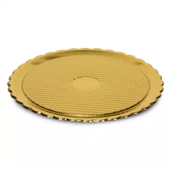 GUARDINI Easy Bake Gold muoviset tarjoilualustat, 2 kpl:n sarja Ø28 cm