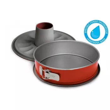 GUARDINI Rossana pyöreä leivontavuoka 28x7,7 cm tarttumaton hiiliteräs antrasiitti