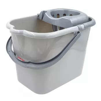 SAUBER soikea ämpäri 15L painonappi-puristimella