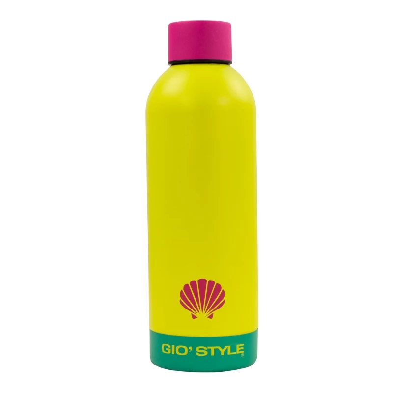 GIOSTYLE Fluo juomapullo 0,75L lajiteltu pinkki/keltainen/vihreä/sininen