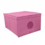 ORDINETT taittolaatikko L 50x40x25cm kukkakuvio