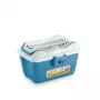 STEFANPLAST kuljetuslaatikko Mini Gulliver 40x30x24cm valkoinen/sininen