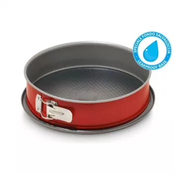 Guardini Rossana pyöreä leivontavuoka Ø26x7,6cm tarttumaton hiiliteräs musta