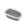 STEFANPLAST kissanvessa Sprint 10 43x31x14 cm valkoinen/harmaa